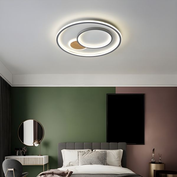 Minimalist Novelty Ultra-Thin Ceiling Light Acrylic Living Room LED ...