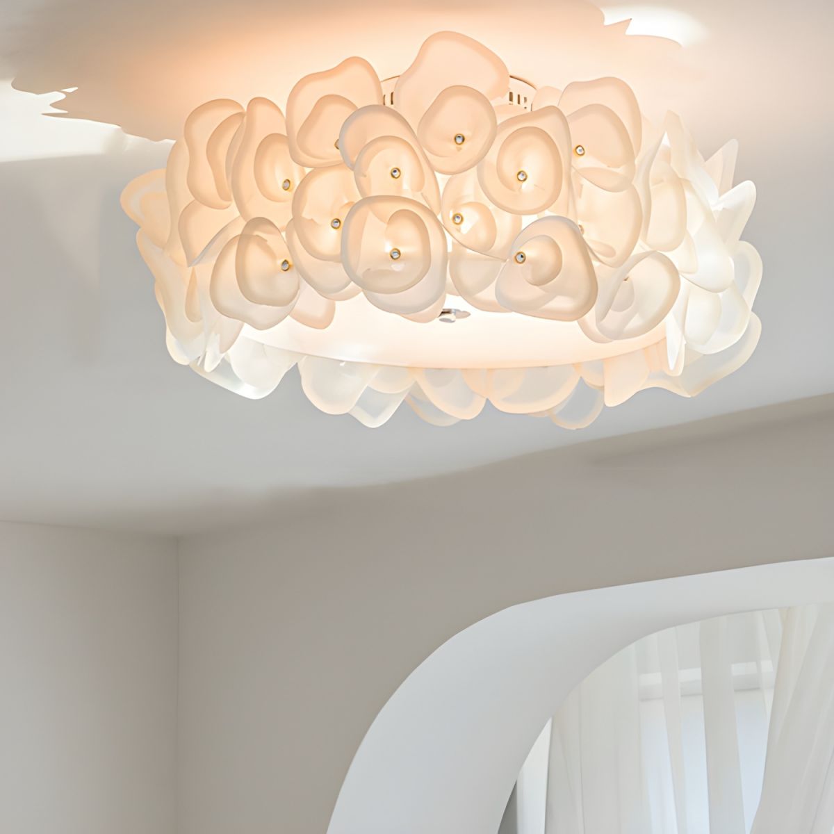 Moderne LED-Wolken-Leuchte – Batteriebetrieben, W Produktbild-Vorschau 2